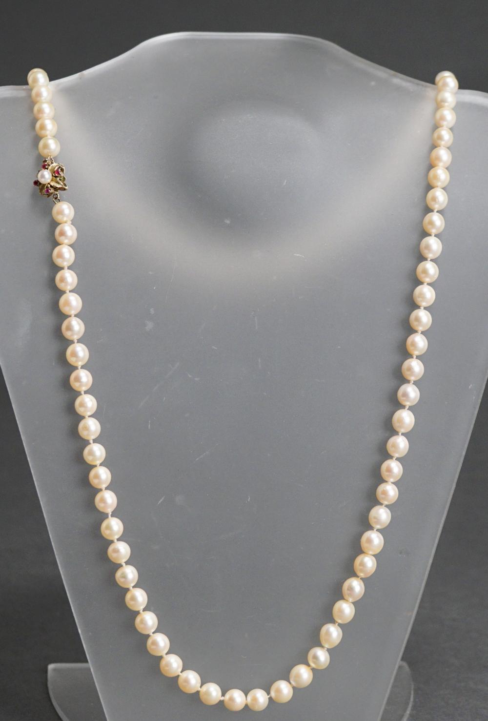 14 KARAT YELLOW GOLD PEARL AND 2e6396