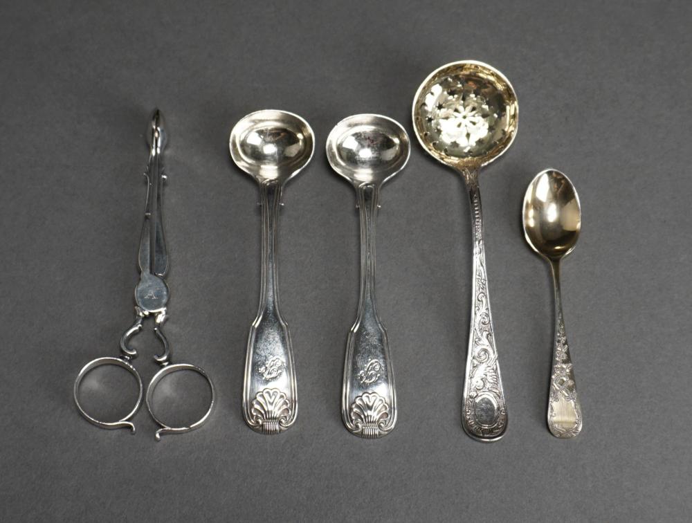 GROUP OF FIVE ENGLISH STERLING 2e63c5