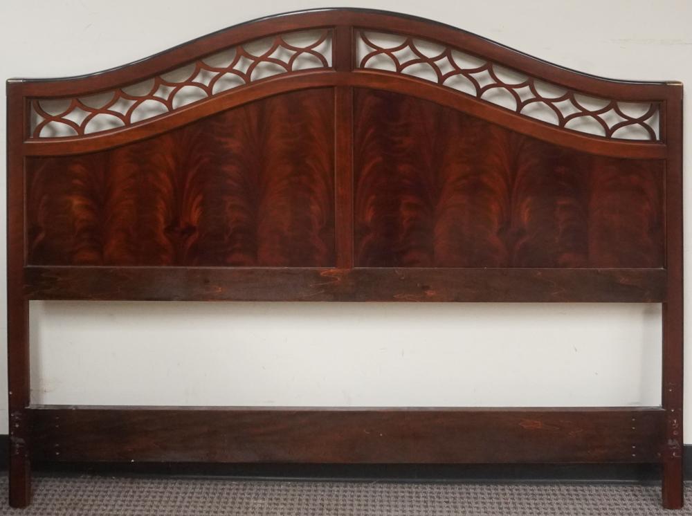 GEORGIAN STYLE BURLWOOD MAHOGANY