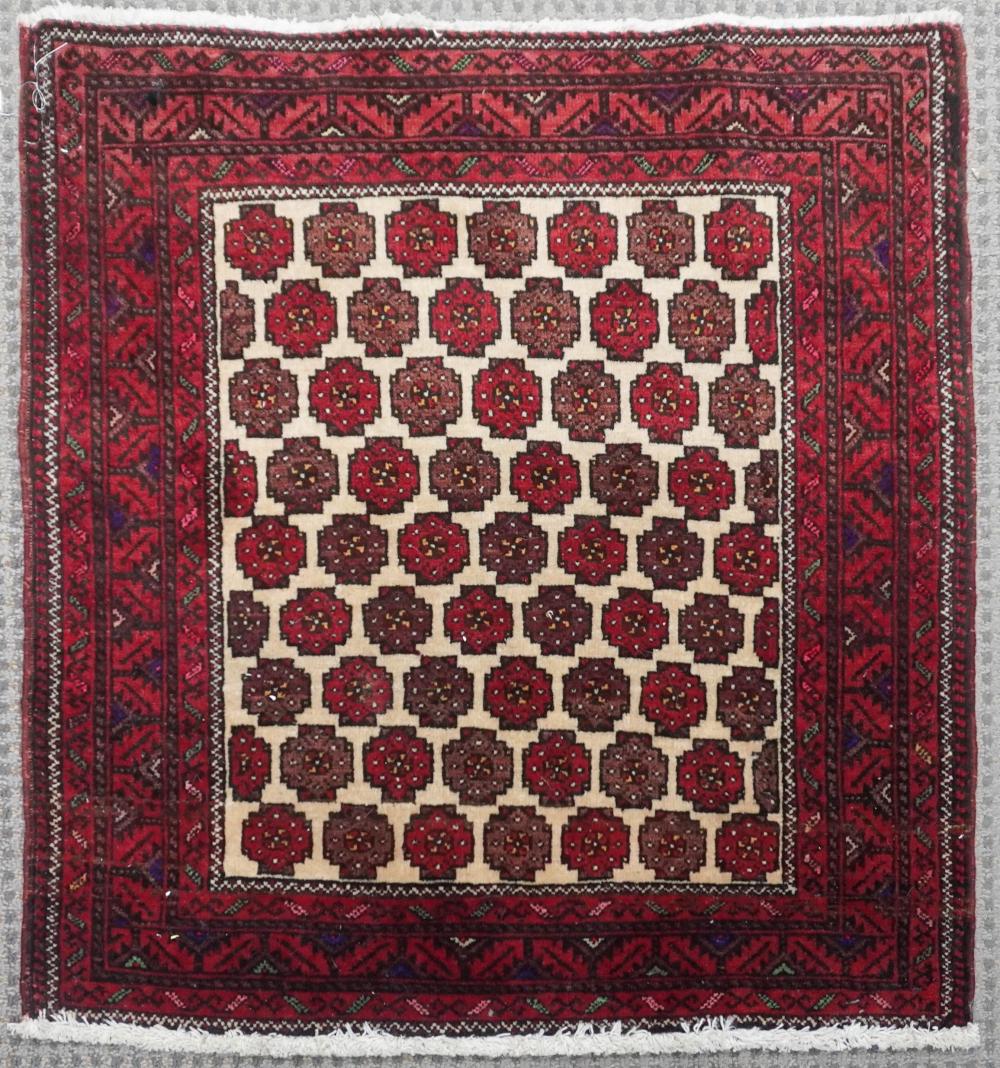 BELOUCHISTAN RUG, 2 FT 8 IN X 2