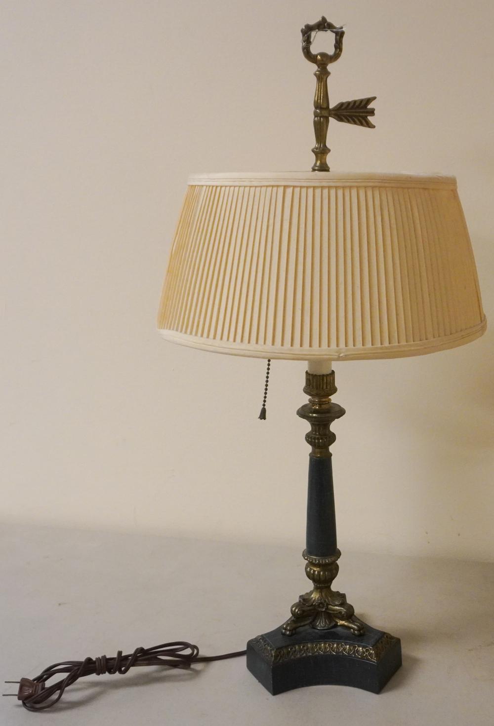 EMPIRE STYLE COLUMN-FORM TABLE LAMP