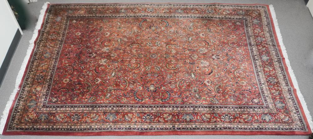 TABRIZ RUG 11 FT 8 IN X 9 FT 4