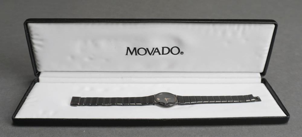 MOVADO MUSEUM WATCH, WITH ORIGINAL