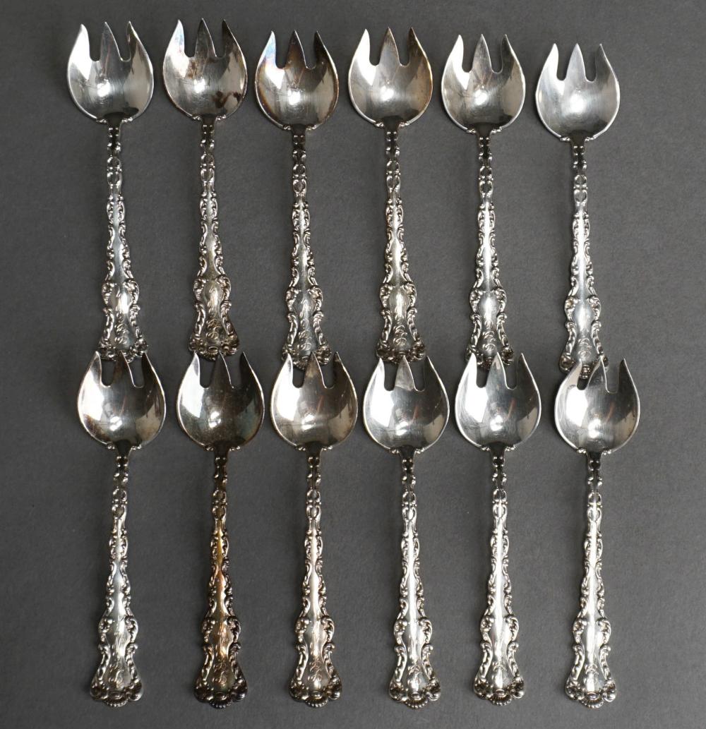 SET OF TWELVE MECHANICS STERLING