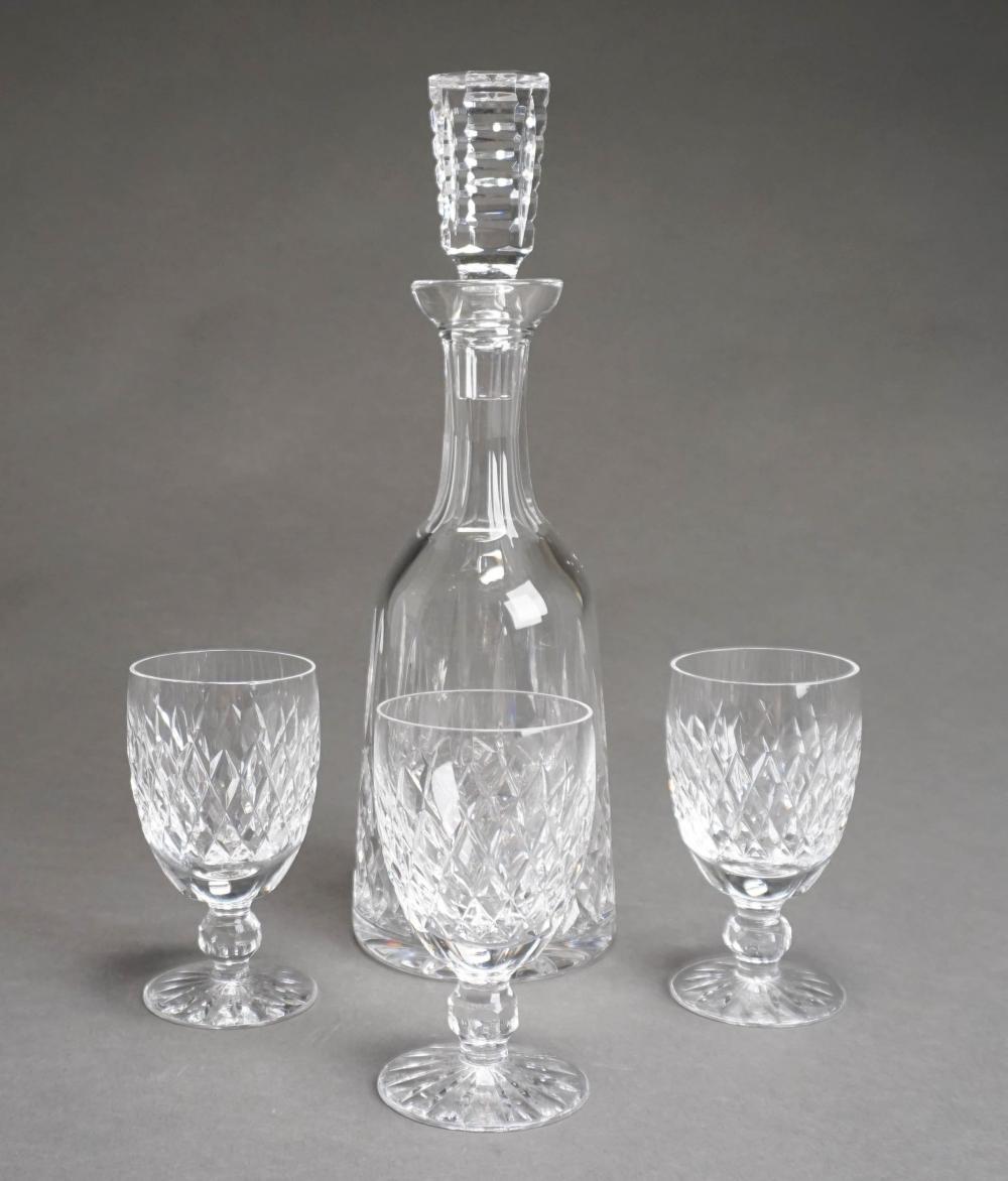 WATERFORD CRYSTAL DECANTER AND