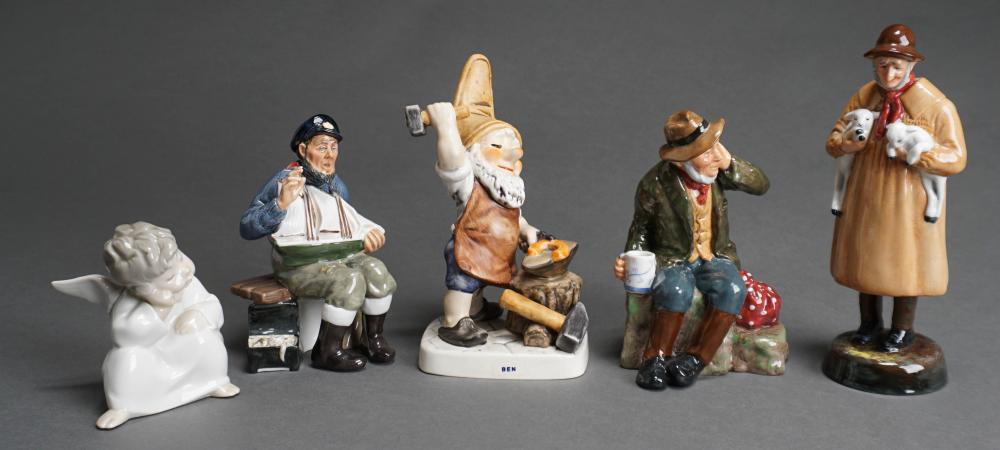 GROUP OF THREE ROYAL DOULTON FIGURINES  2e6671