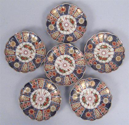 Assembled Japanese imari service