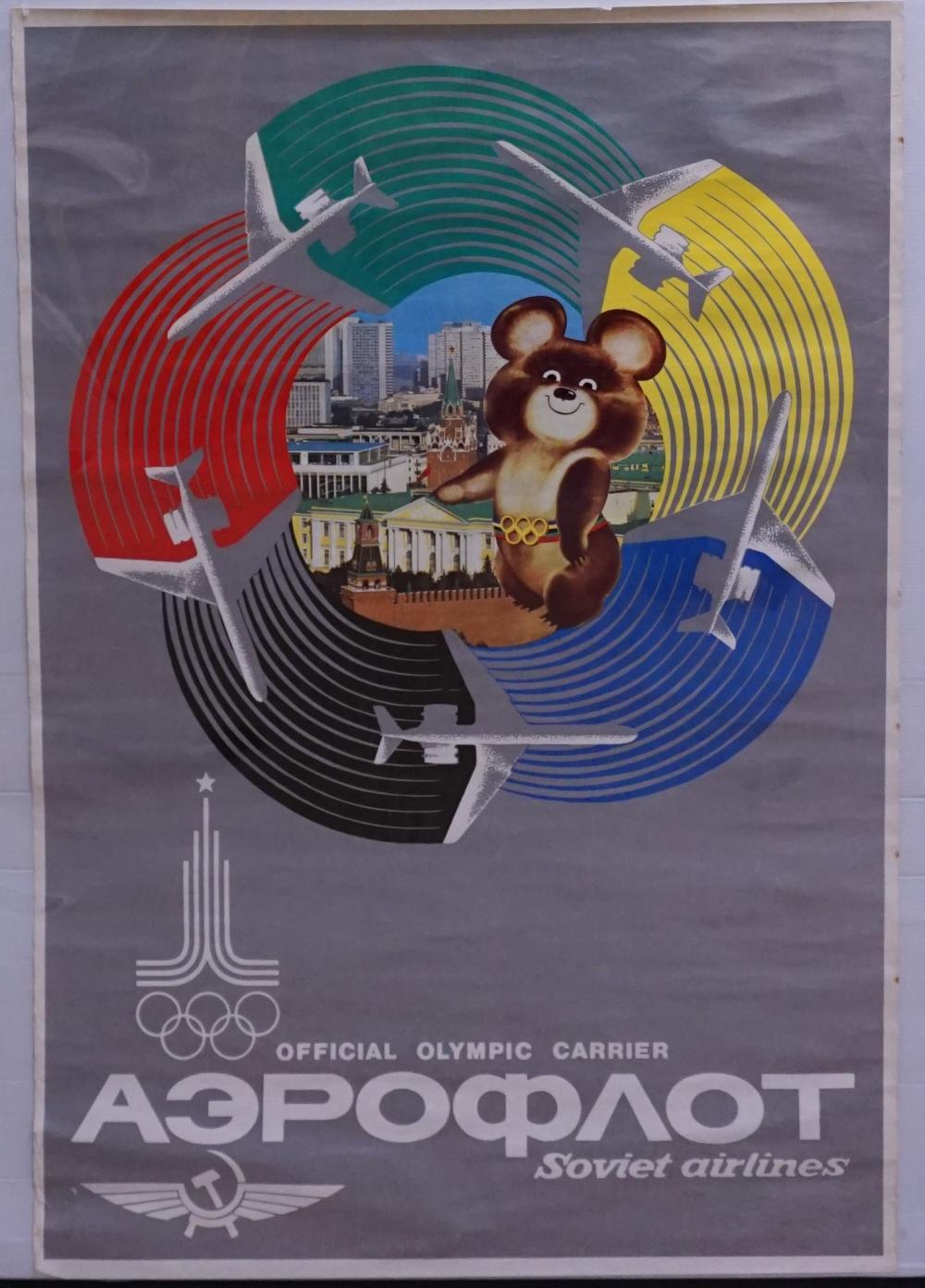 OFFICIAL OLYMPIC CARRIER AEROFLOT