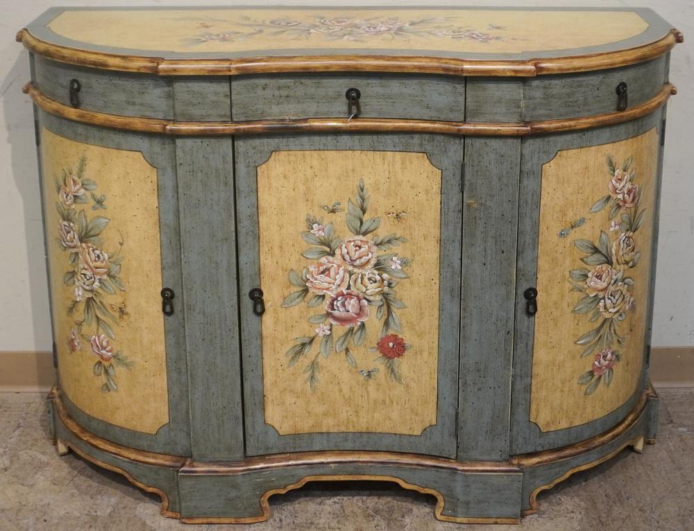 CONTINENTAL STYLE FLORAL PAINTED 2e6750