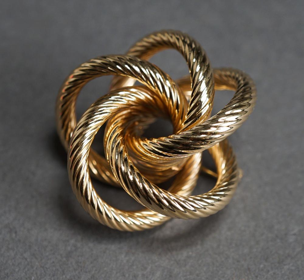 14 KARAT YELLOW GOLD SPIRAL  2e67d6