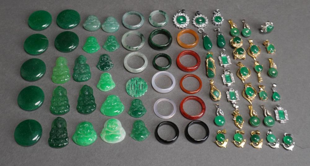COLLECTION OF CHINESE JADE AND 2e67df