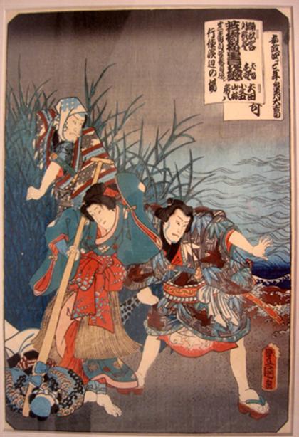 UTAGAWA KUNISADA (TOYOKUNI III)