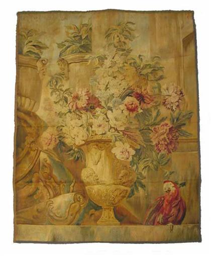 Continental woven and painted tapestry 4a405