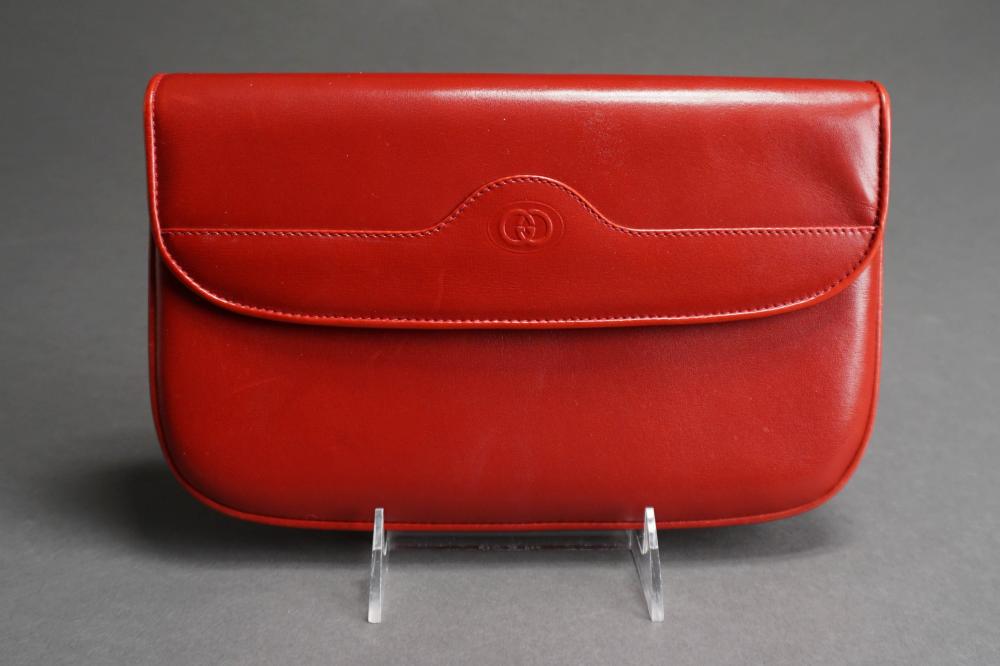 GUCCI LEATHER CLUTCH MISSING STRAP  2e686b