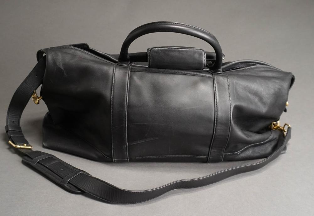 COACH LEATHER TREKKER DUFFEL BAG