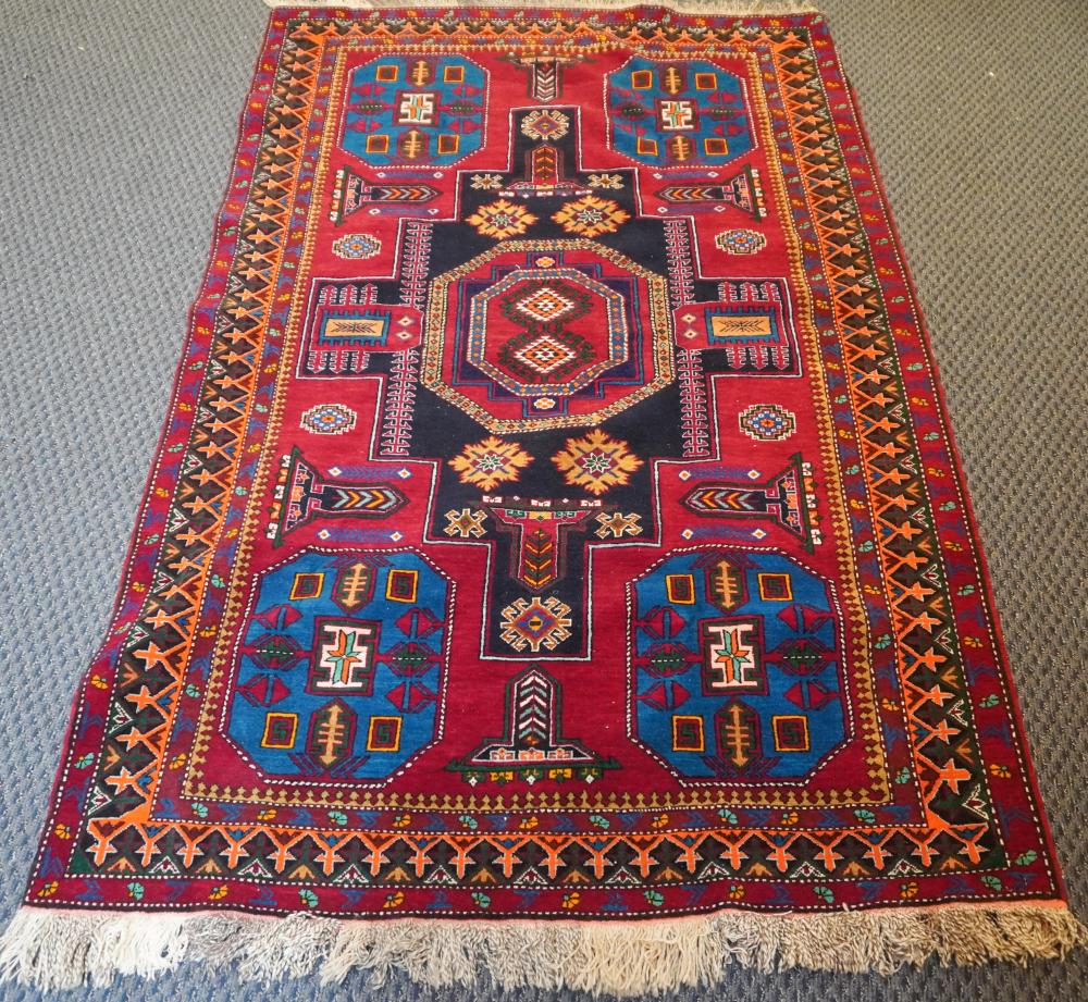 AFGHAN RUG, 7 FT 11 IN X 4 FT 11