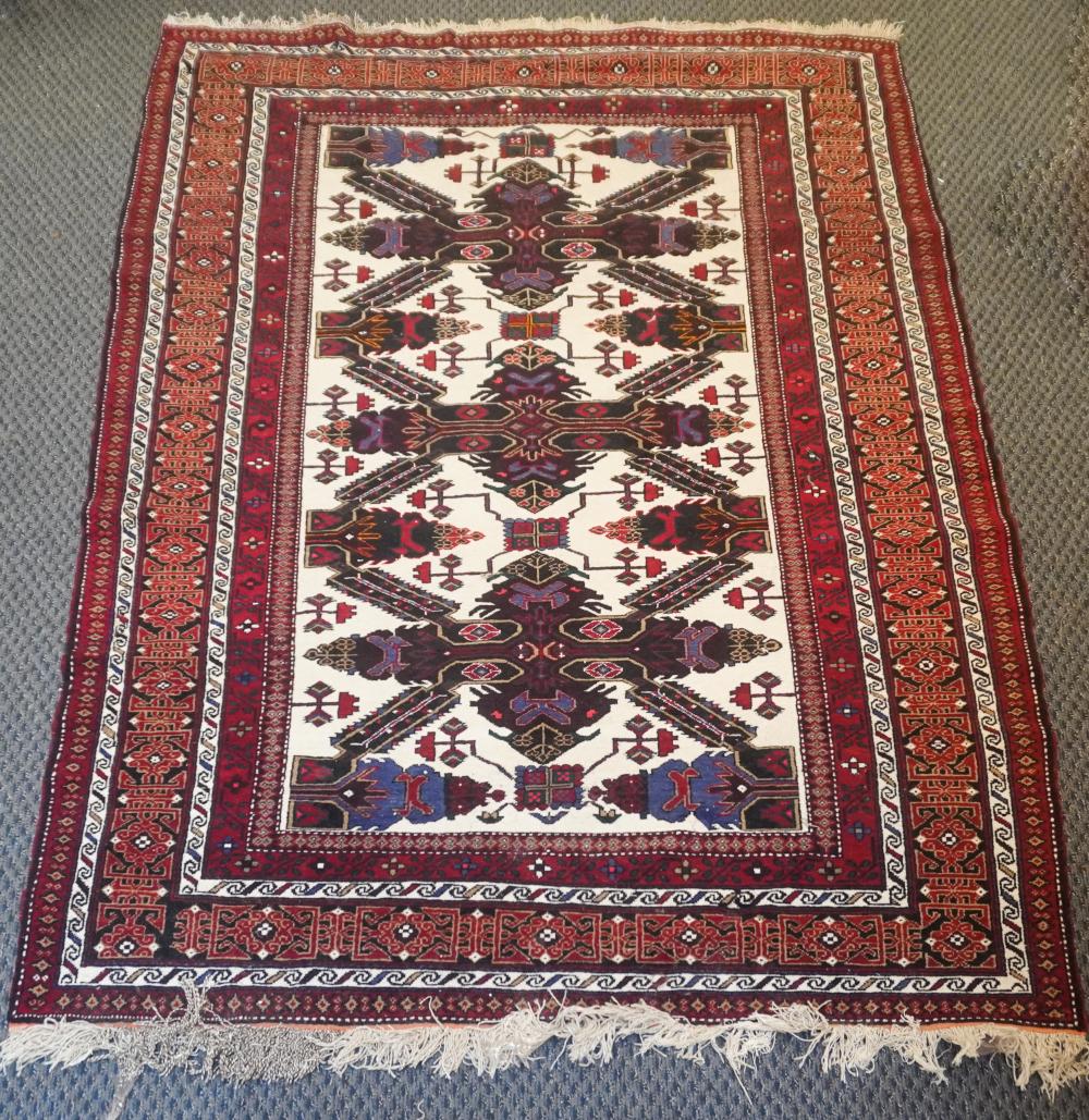 AFGHAN RUG, 8 FT 6 IN X 5 FT 5