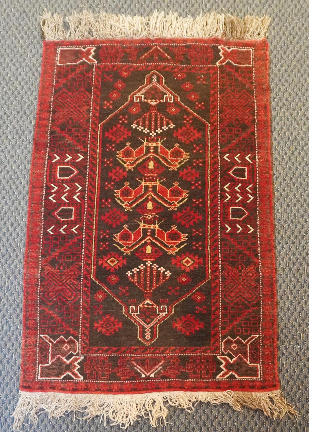 AFGHAN RUG, 4 FT 8 IN X 2 FT 11