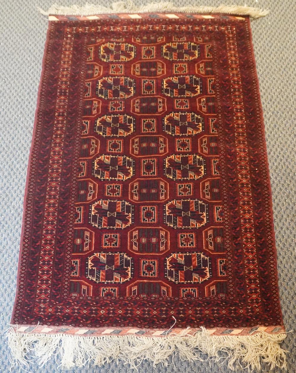 AFGHAN BOKHARA RUG 6 FT X 3 FT 2e6923