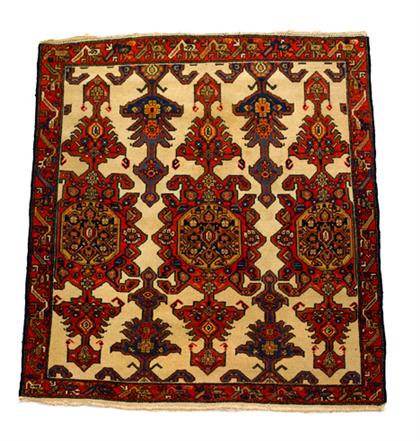 Malayer rug west persia circa 4a423