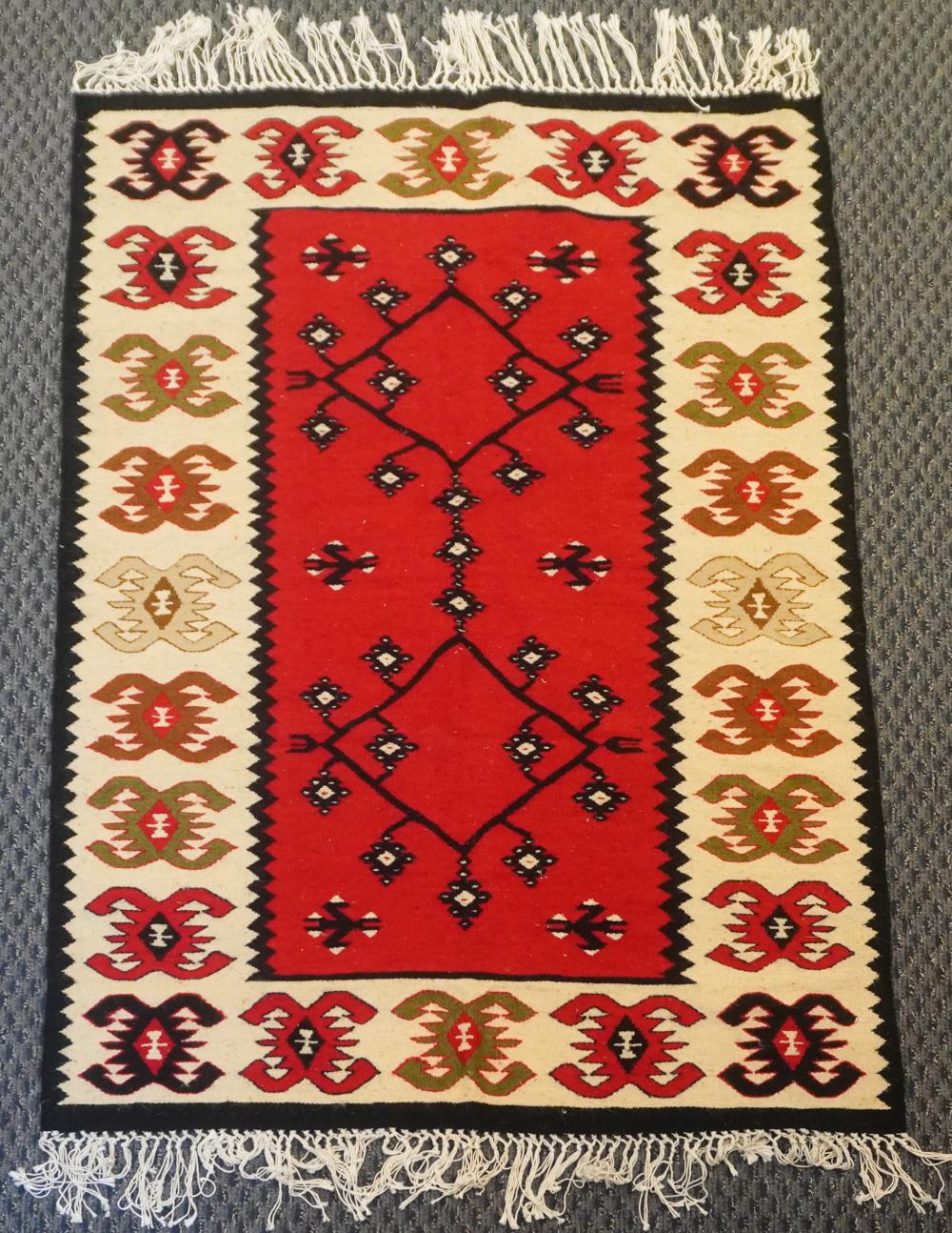 KILIM RUG, 4 FT 10 IN X 3 FT 3