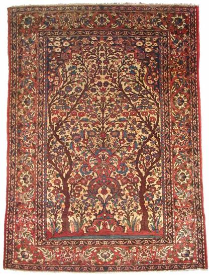 Bakhtiari prayer rug    west persia,