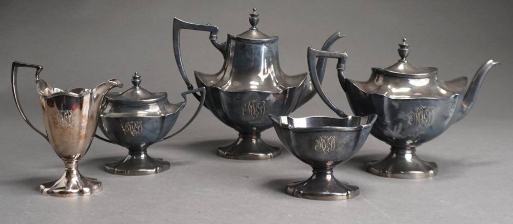 L.B.S. CO. SUPERFINE SILVERPLATE COFFEE/TEA