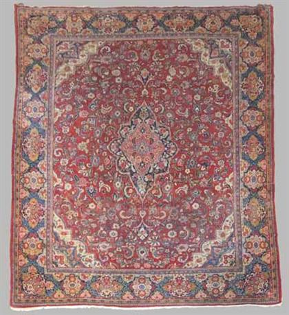 Mahal carpet    west persia, circa