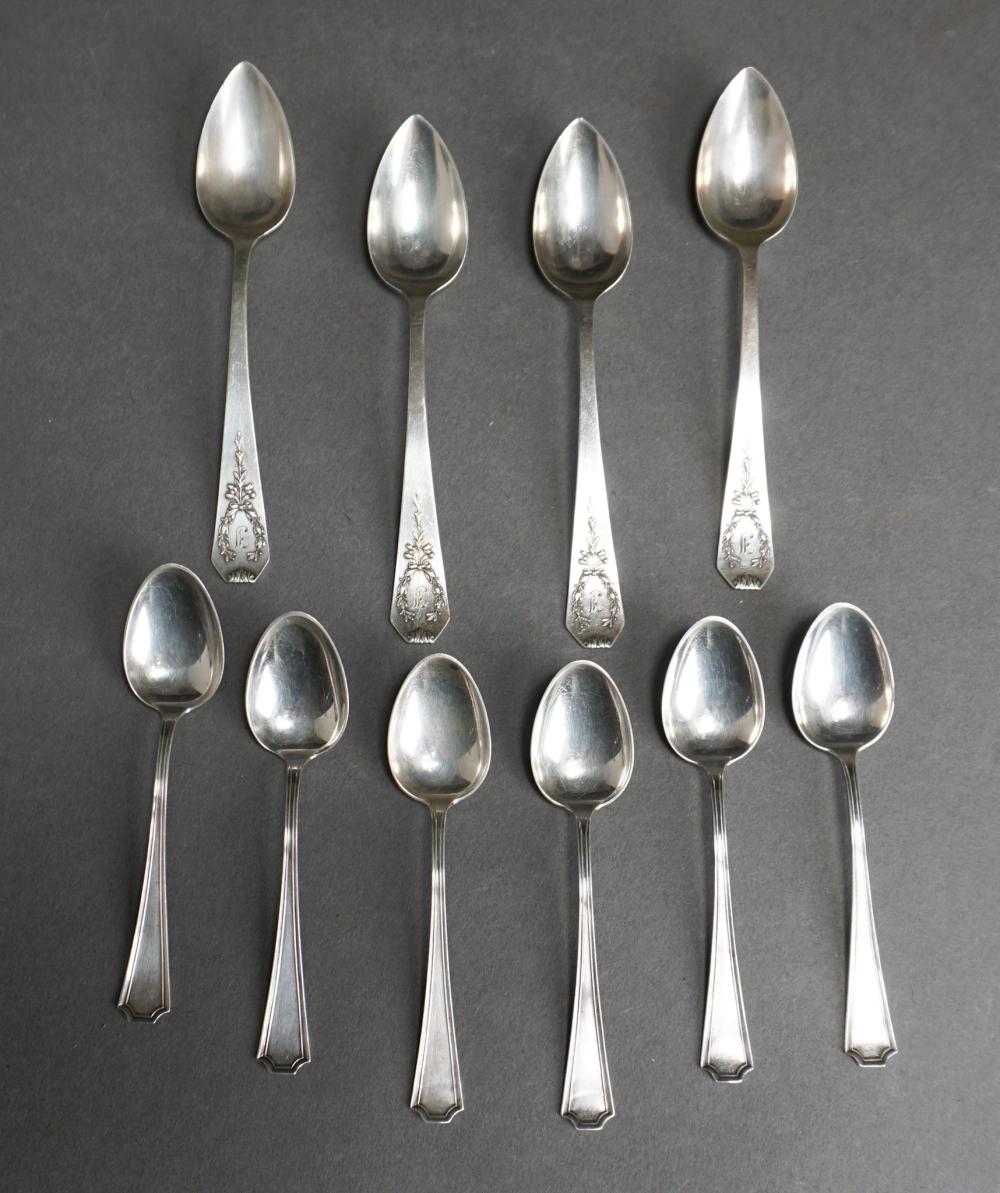 FOUR WHITING 'MADAME JUMEL' STERLING