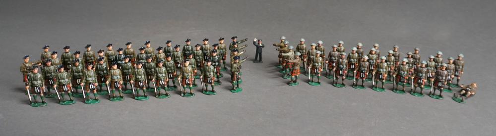 COLLECTION OF EIRE PAINTED CAST