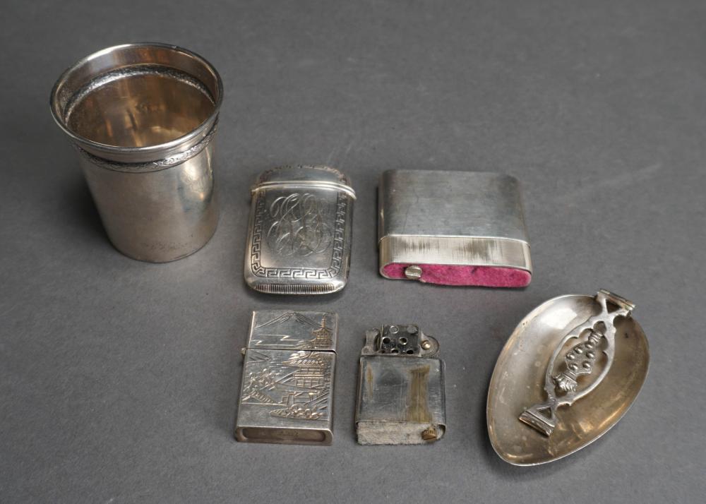 800-SILVER TOASTING CUP AND MEDICINE