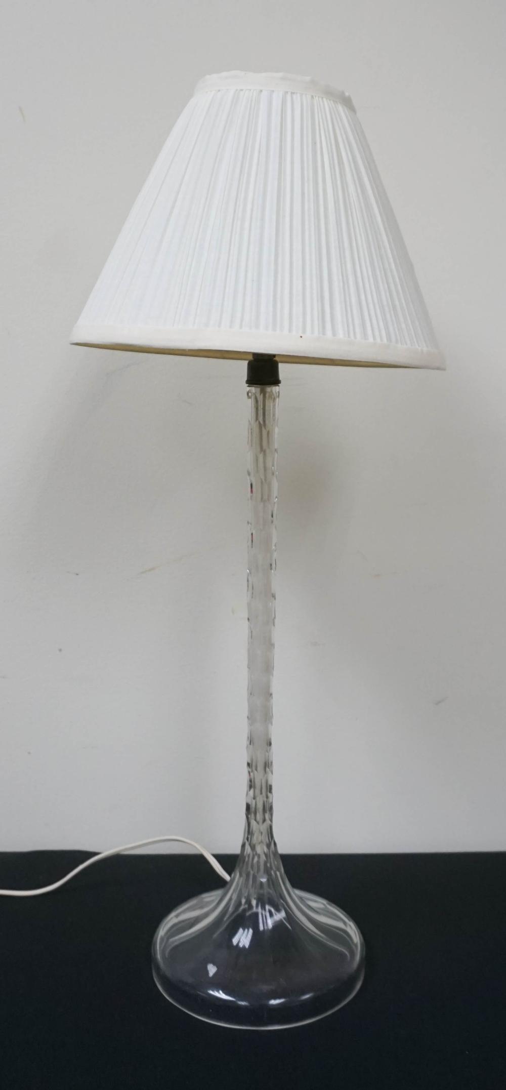 CONTEMPORARY GLASS TABLE LAMP  2e6b36