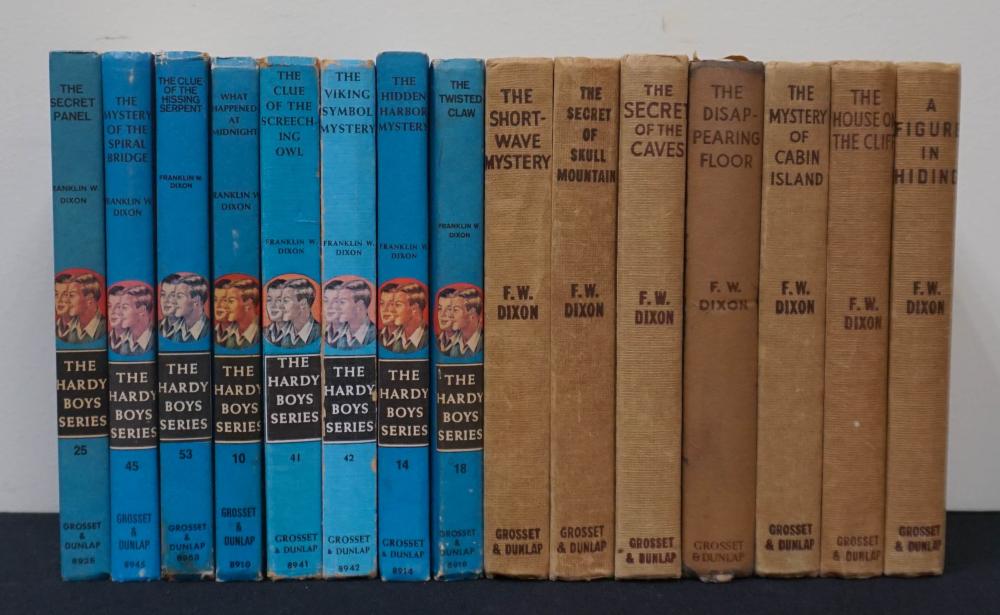 F W DIXON, THE HARDY BOYS SERIES,