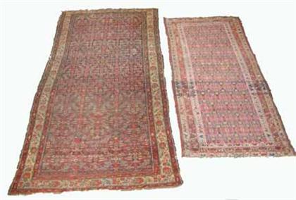 Two Rugs    circa late 19th century