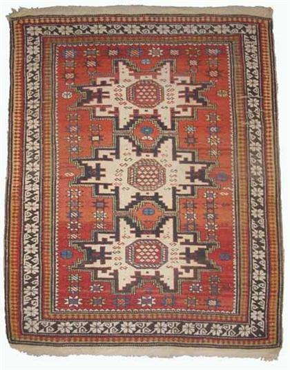 Leshgi rug    northeast caucasus,