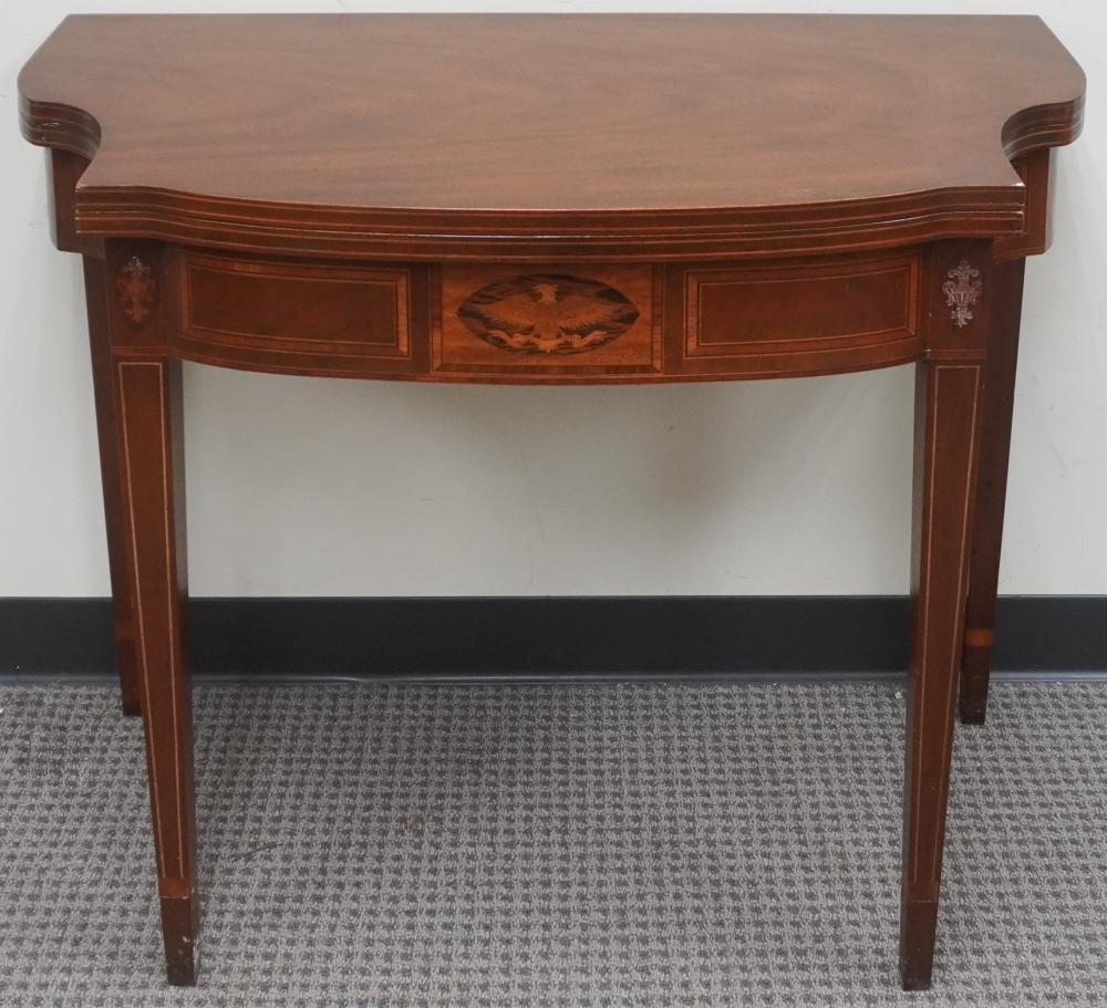 BAKER FEDERAL STYLE SATINWOOD INLAID