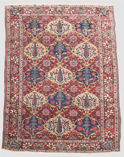 Bakhtiari rug west persia circa 4a463