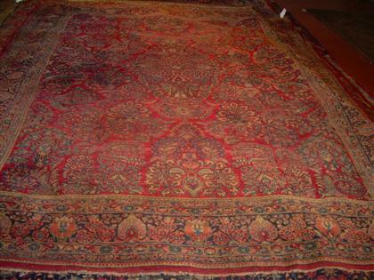 Sarouk carpet    west persia, circa