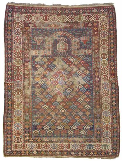 Shirvan prayer rug caucasus  4a46b