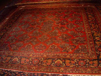 Sarouk carpet    west persia, circa