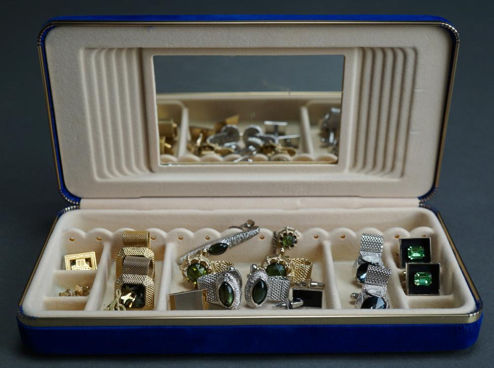 COLLECTION OF CUFFLINKS AND PINS