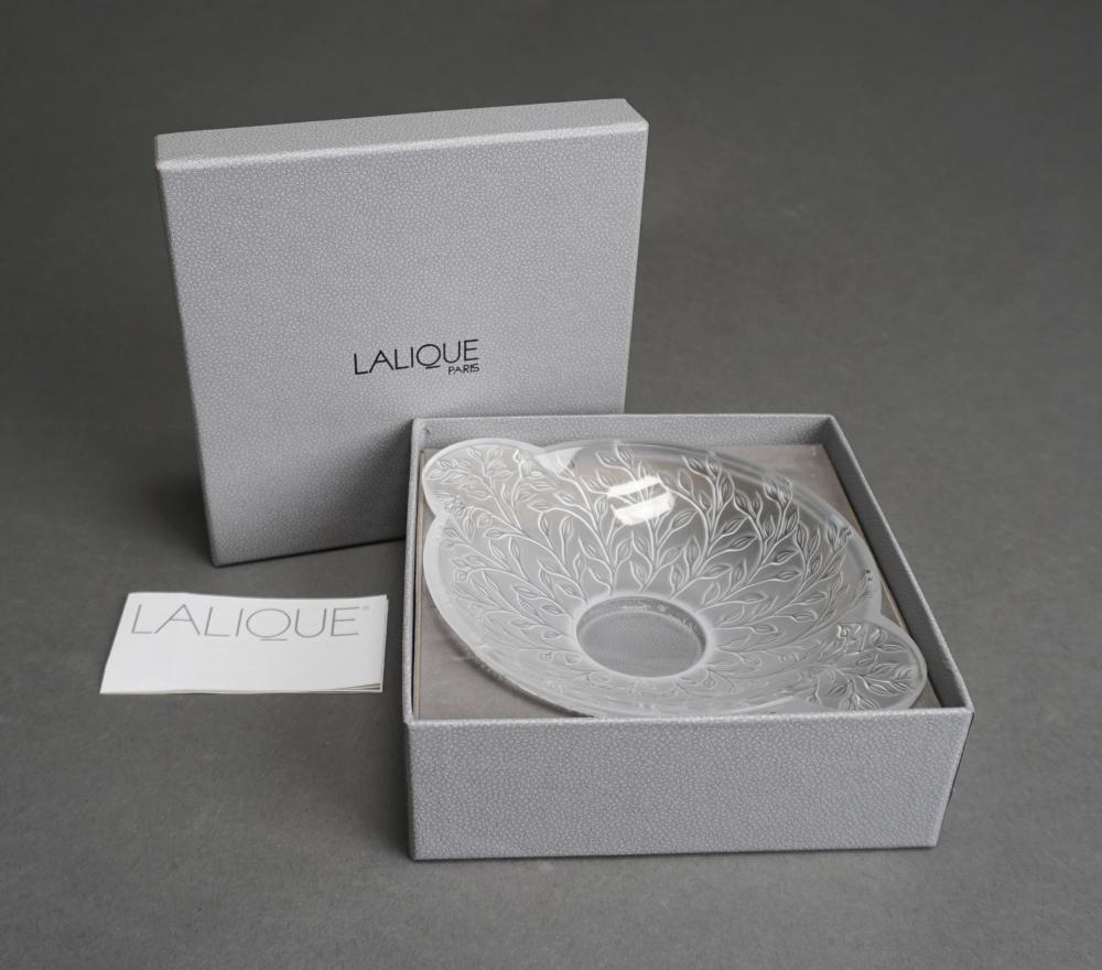 LALIQUE PARTIAL FROSTED CRYSTAL