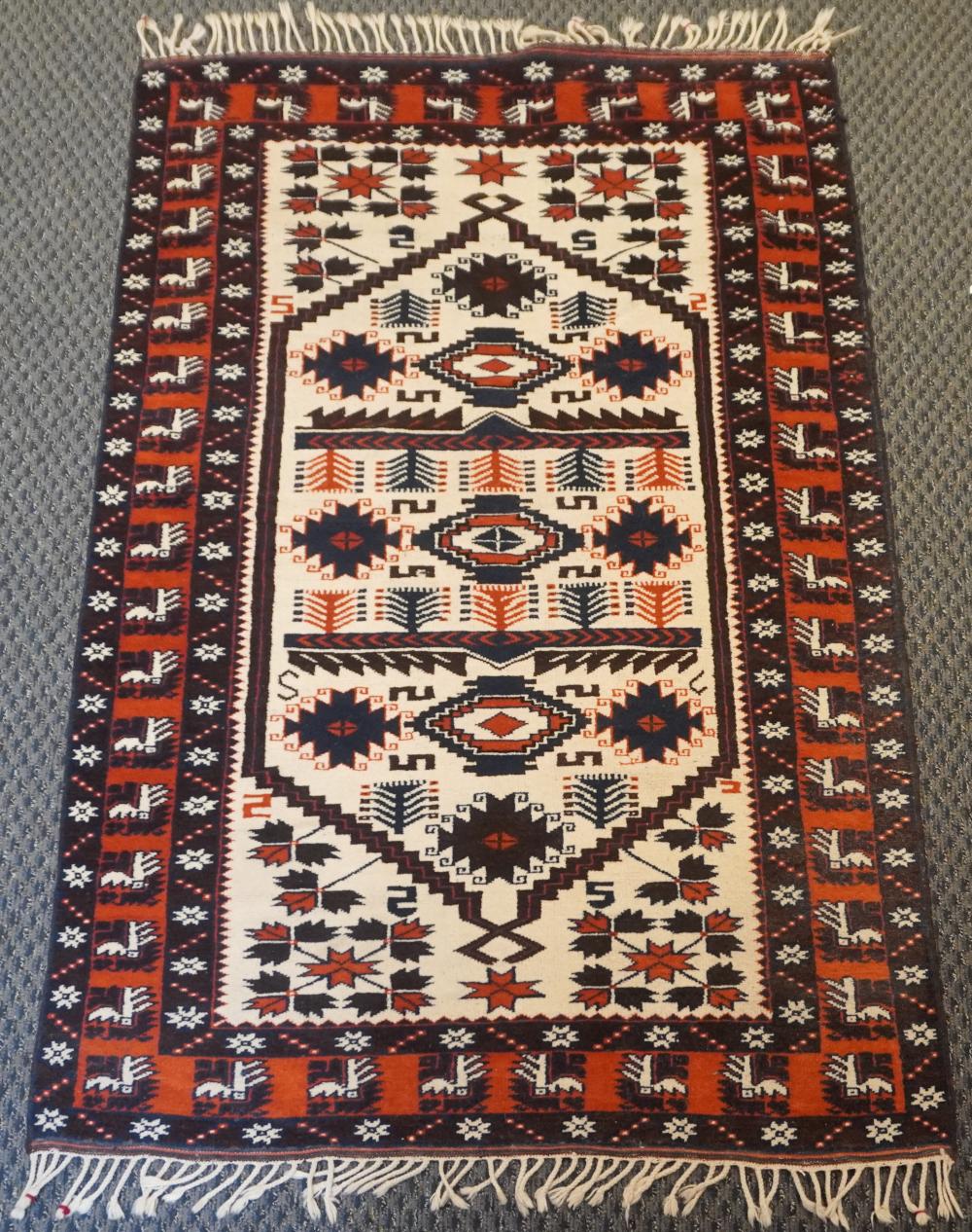 TURKISH RUG 6 FT 1 IN X 3 FT 8 2e6d0f
