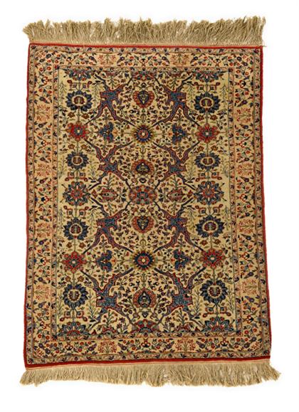 Isphahan rug    central persia,