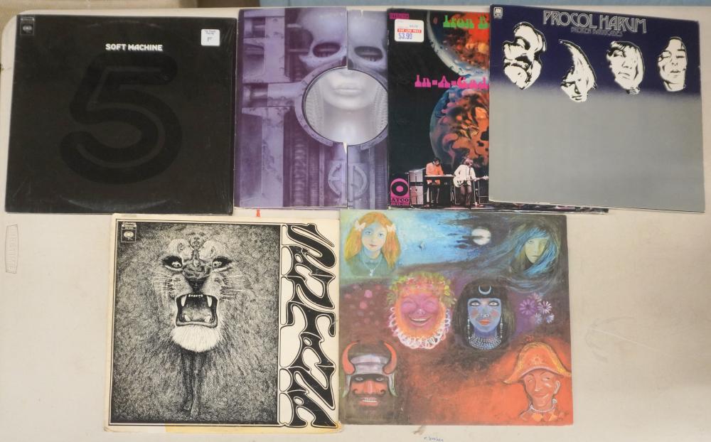 COLLECTION OF PROGRESSIVE ROCK LP RECORDSCollection