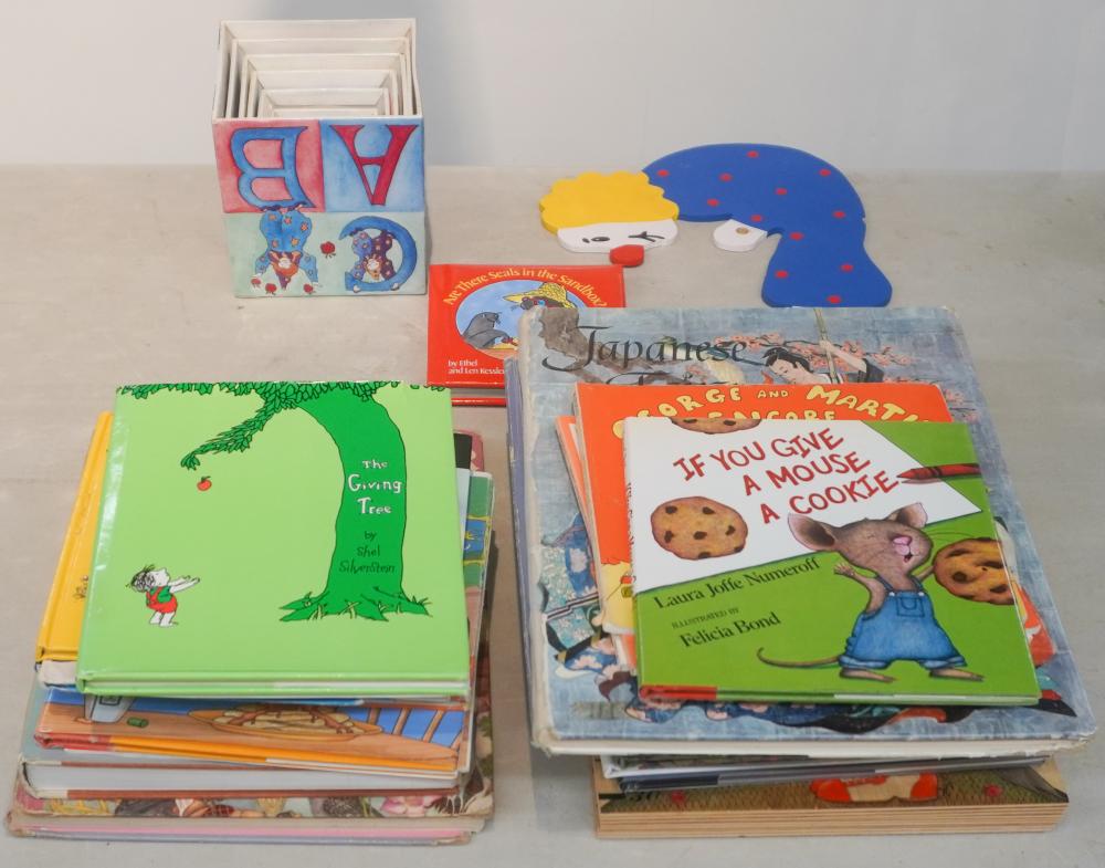 GROUP OF CHILDREN'S BOOKS AND TOYSGroup