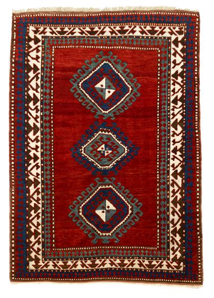 Bordjalou Kazak rug southwest 4a4a8