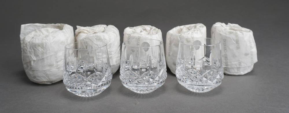 EIGHT WATERFORD CRYSTAL ROCKS GLASSESEight