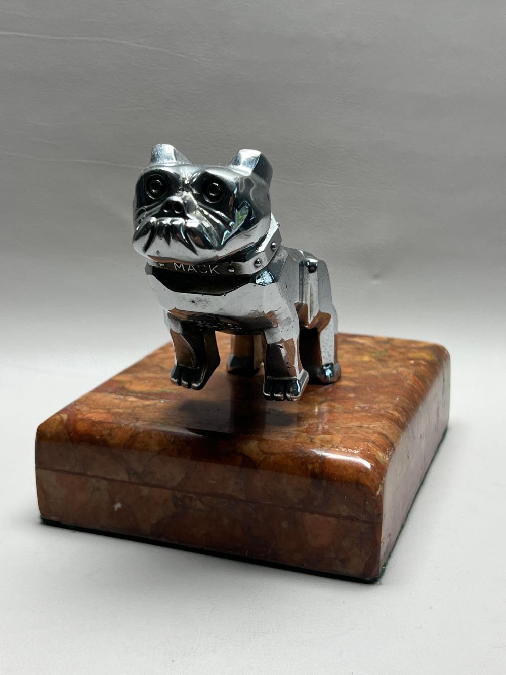 CHROME MACK BULLDOG HOOD ORNAMENT