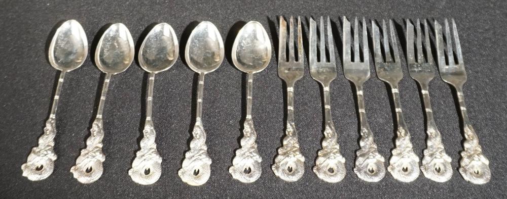 CHINESE EXPORT SILVER 11 PIECE 2e6f10